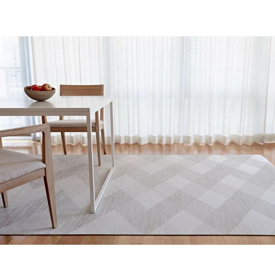 Furnishings * | Chilewich Signal Woven Floor Mat Sand 76X269Cm Online Store