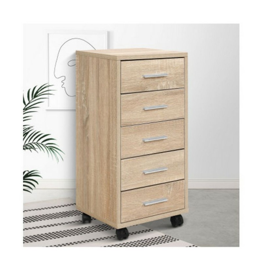 Furnishings * | Home Office Design 5 Drawer Filing Storage Cabinet Less Expensive