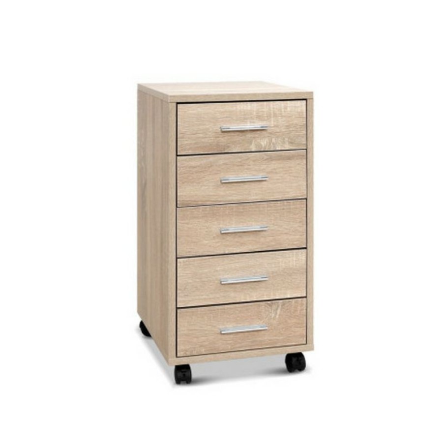 Furnishings * | Home Office Design 5 Drawer Filing Storage Cabinet Less Expensive