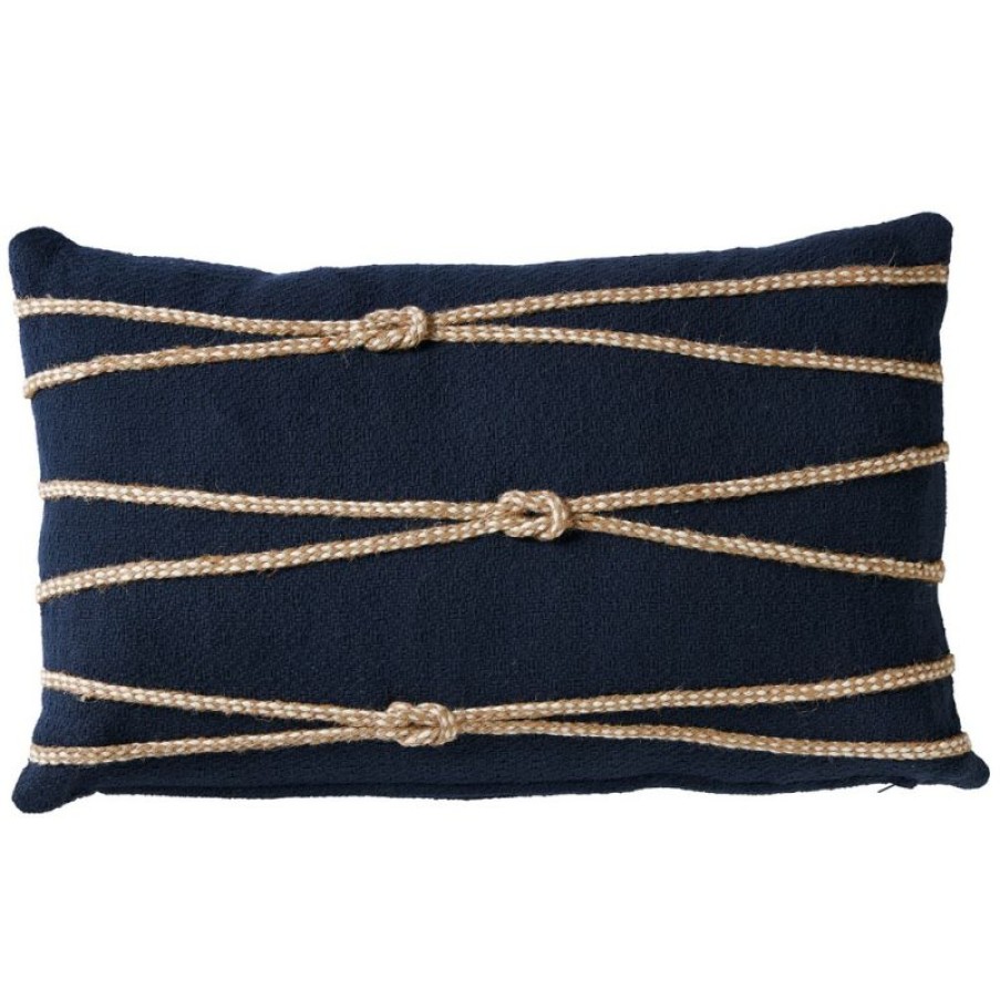 Furnishings * | Paloma Newport Rope Cushion 30X50Cm Less Expensive