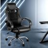 Furnishings * | Home Office Design Racing Style Pu Desk Chair Black Best Quality