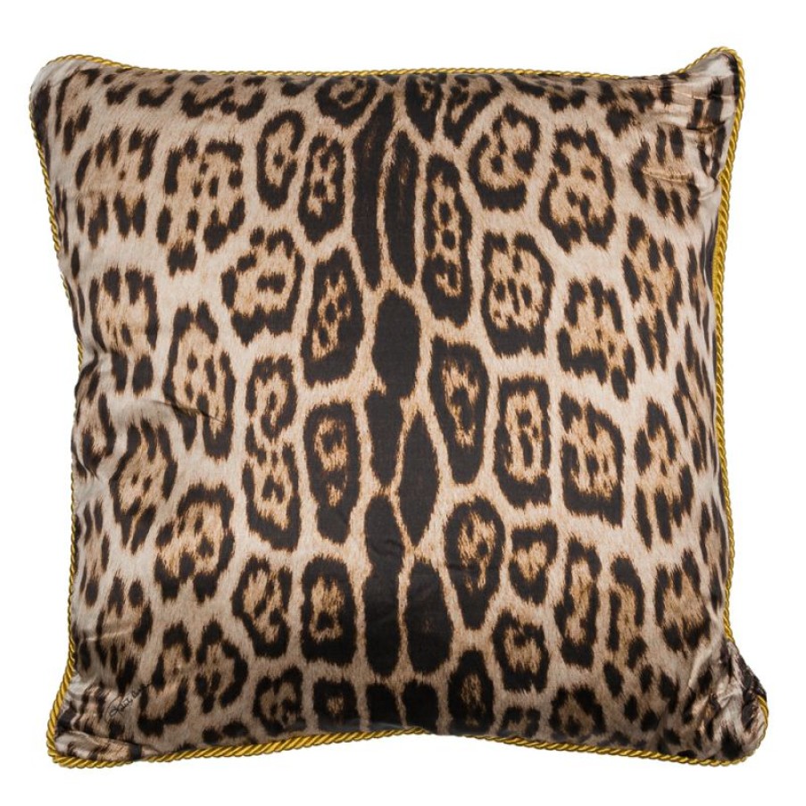 Furnishings * | Roberto Cavalli Venezia Cushion Teal 40X40Cm Less Expensive