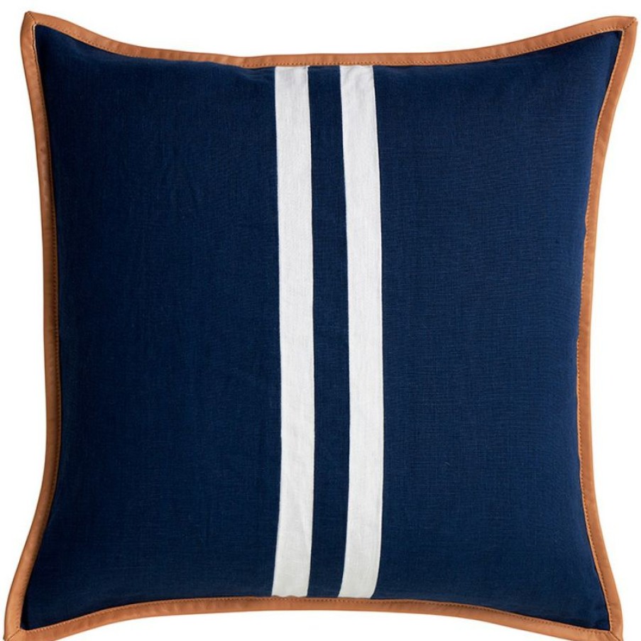 Furnishings * | Paloma Riva Navy Linen 50X50Cm Nice Style