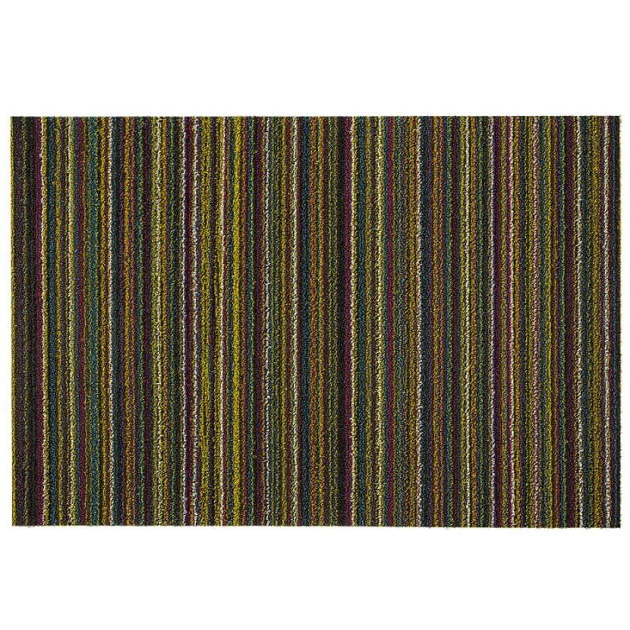 Furnishings * | Chilewich Skinny Stripe Indoor/Outdoor Doormat Multicolour New Collections