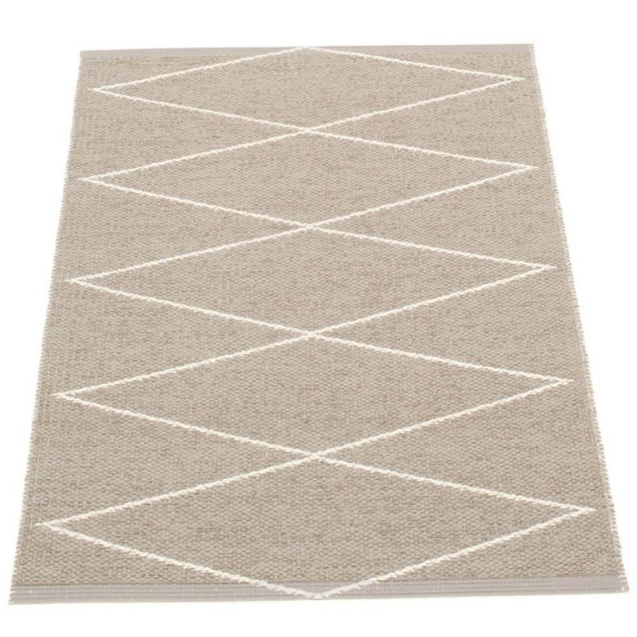 Furnishings * | Pappelina Max Rug Mud 70X100Cm Excellent Quality