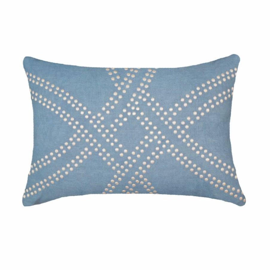 Furnishings * | Bandhini Dot Polar Cloud Lumber Cushion 35X55Cm Excellent