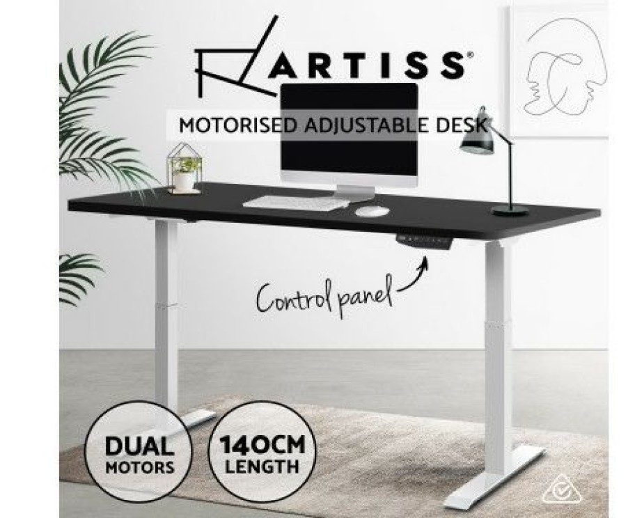 Furnishings * | Home Office Design Table Electric Riser 140Cm Nice Style