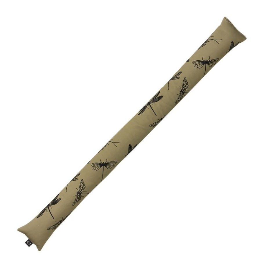 Furnishings * | Eastbourne Art Draught Excluder Dragonflies Taupe Clearance