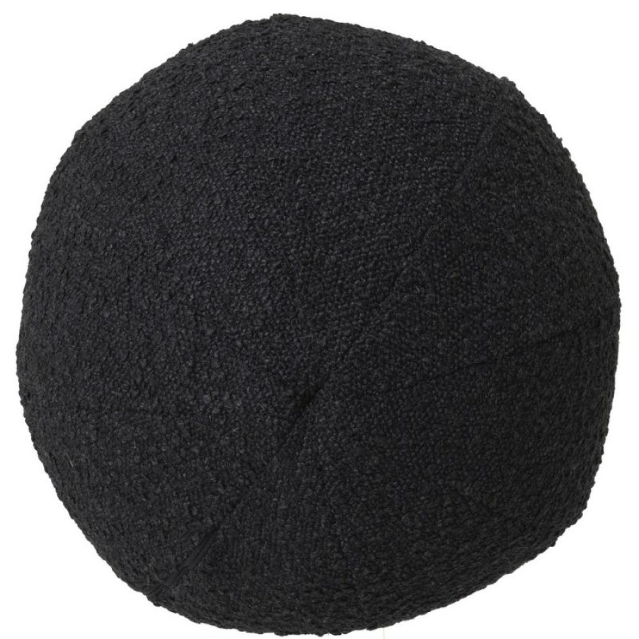 Furnishings * | Vandenberg Cushion Palla S Boucle Black At Low Price