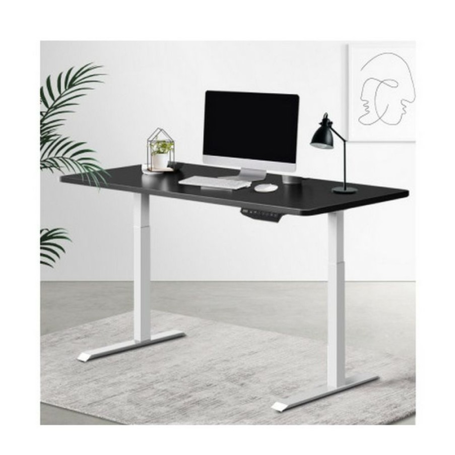 Furnishings * | Home Office Design Electric Laptop Desks Dual Motor 120Cm Latest Fashion