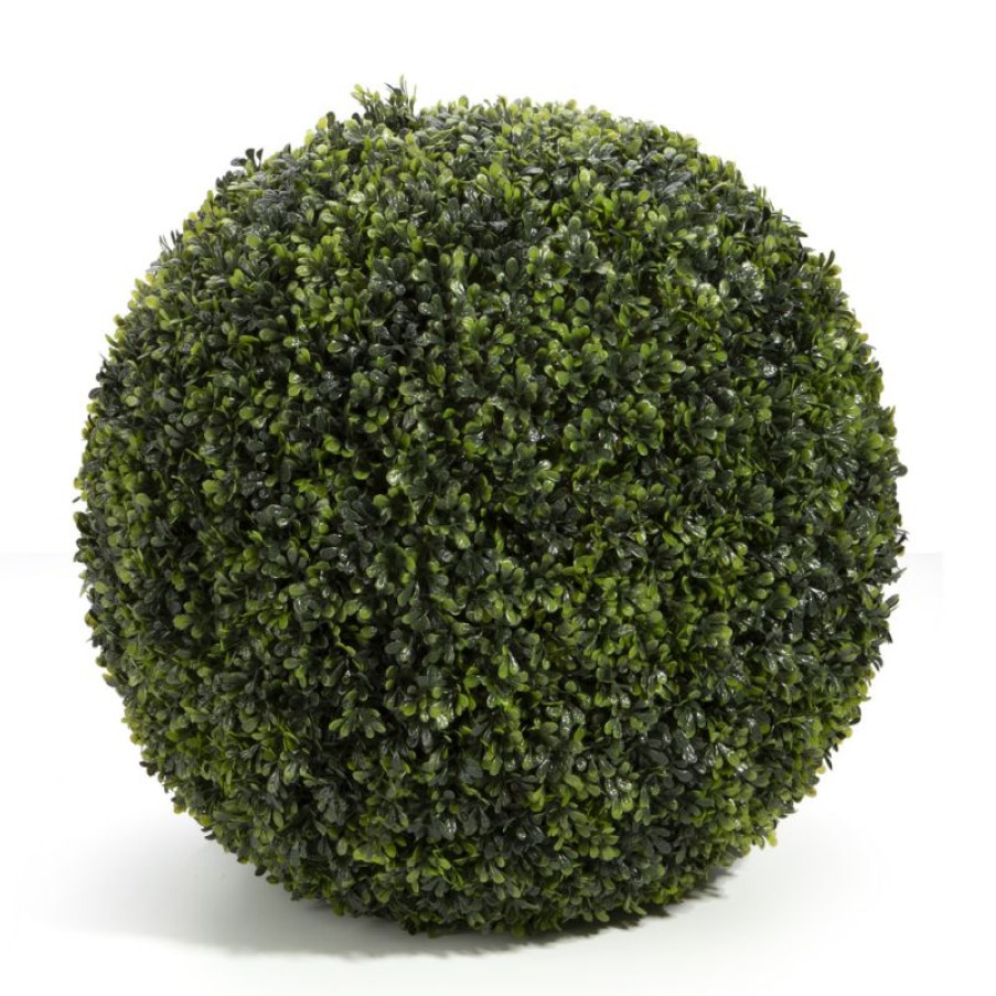 Decoration * | Luxe By Peter'S Ball Buis Artificial Topiary 50Cm New Collections