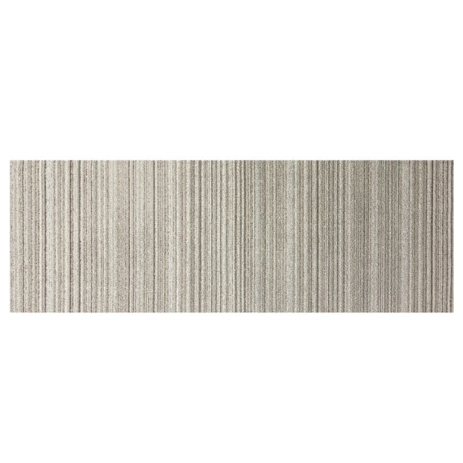 Furnishings * | Chilewich Skinny Stripe Runner Indoor/Outdoor Birch Excellent