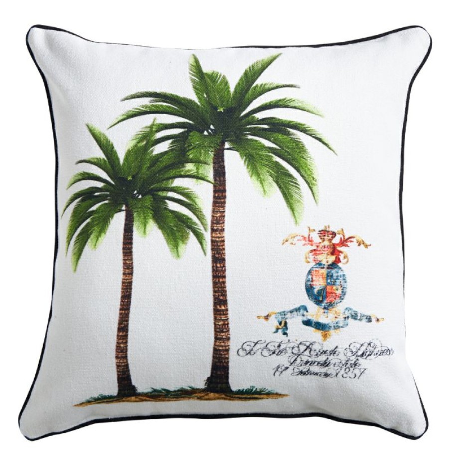 Furnishings * | Paloma Colonial Palm Duo Cushion 50X50Cm Fascinating Model