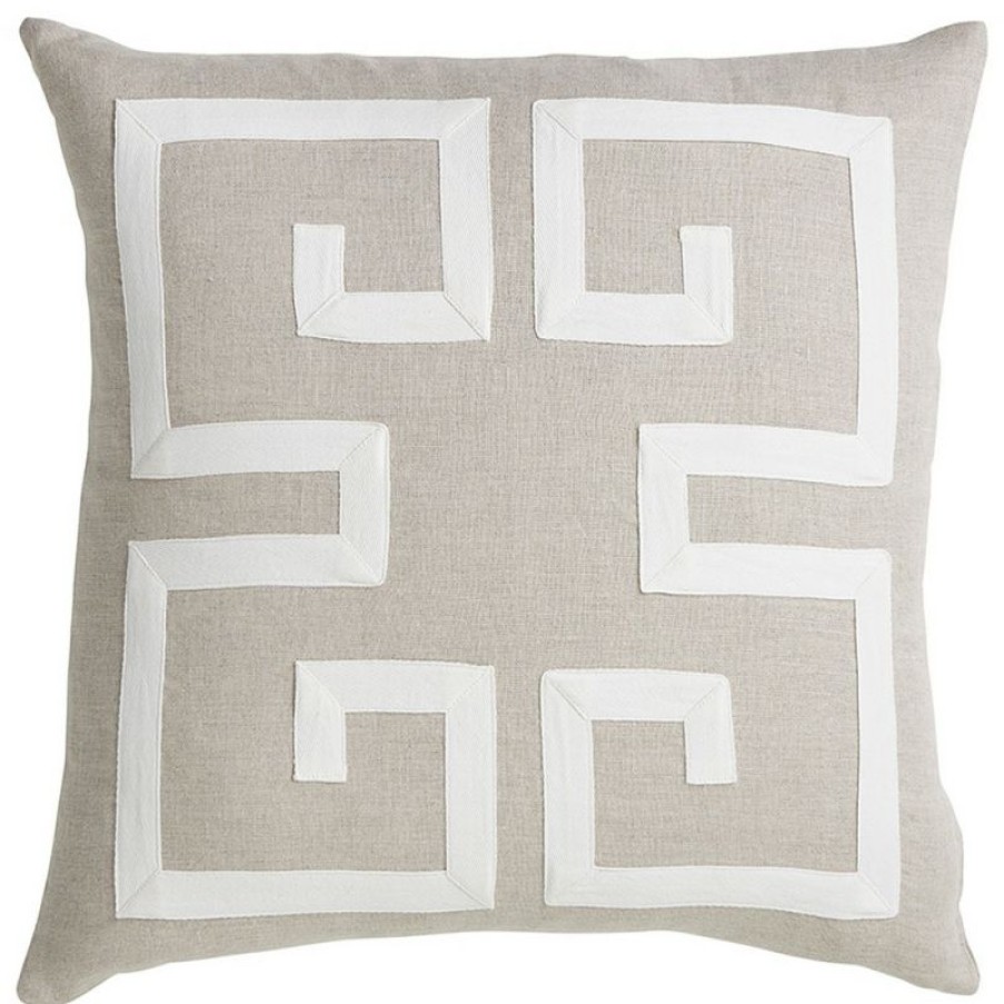 Furnishings * | Paloma Linen Cannes Sand 50X50Cm Discounts Online