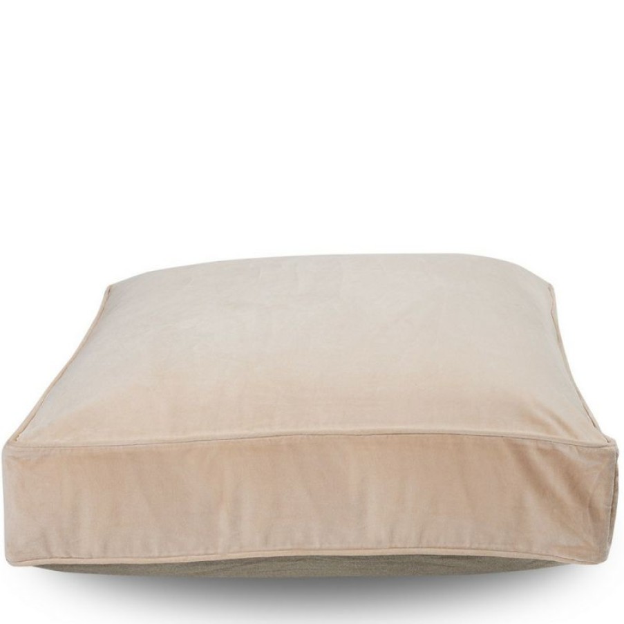 Furnishings * | Canvas & Sasson Classic Floor Cushion Sand 75X75Cm Nice Style