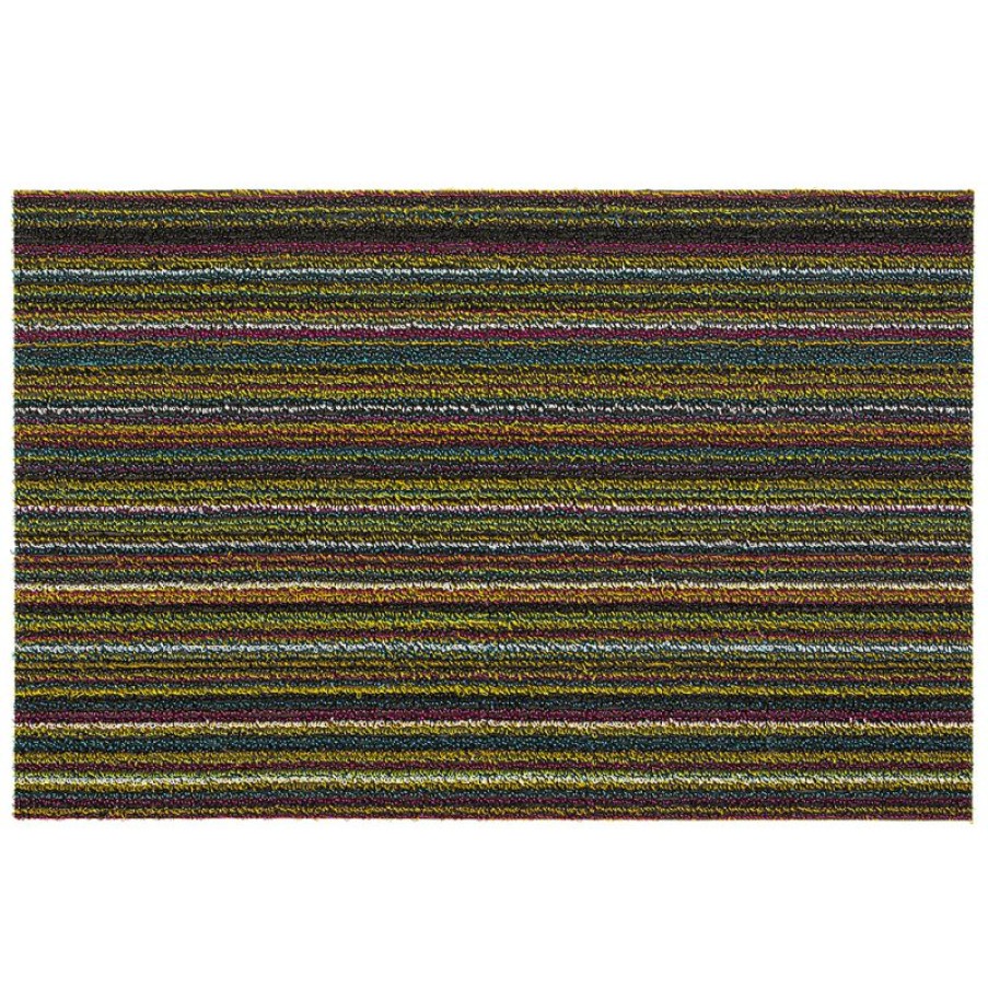 Furnishings * | Chilewich Skinny Stripe Indoor/Outdoor Mat Multi Opening Sales