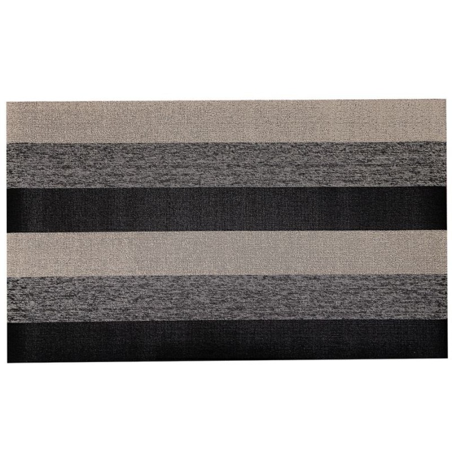 Furnishings * | Chilewich Marble Stripe Shag In/Out Pepper 91X152Cm Best Quality