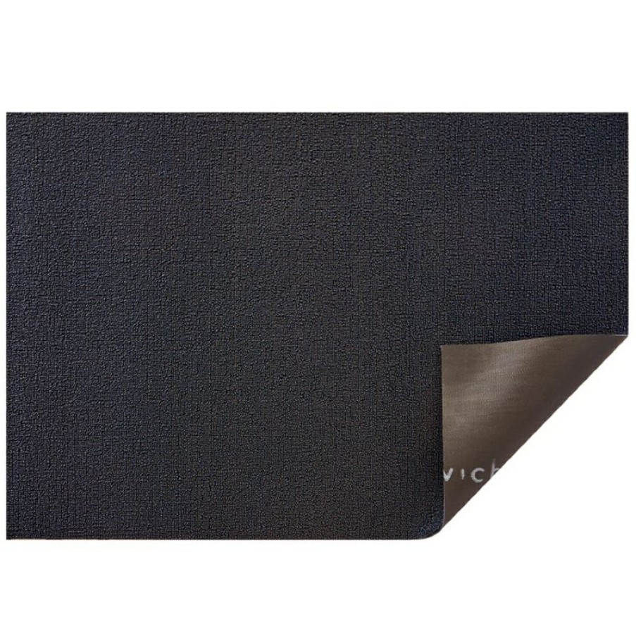 Furnishings * | Chilewich Solid Shag Ink Indoor/Outdoor Mat 46X71Cm Promotions