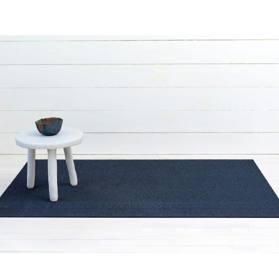 Furnishings * | Chilewich Solid Shag Ink Indoor/Outdoor Mat 46X71Cm Promotions