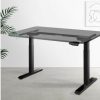 Furnishings * | Home Office Design Motorised Standing Desk Black Shop