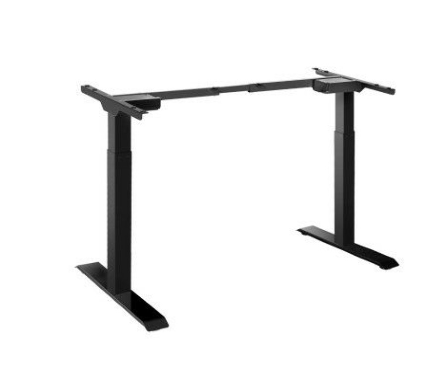 Furnishings * | Home Office Design Motorised Standing Desk Black Shop