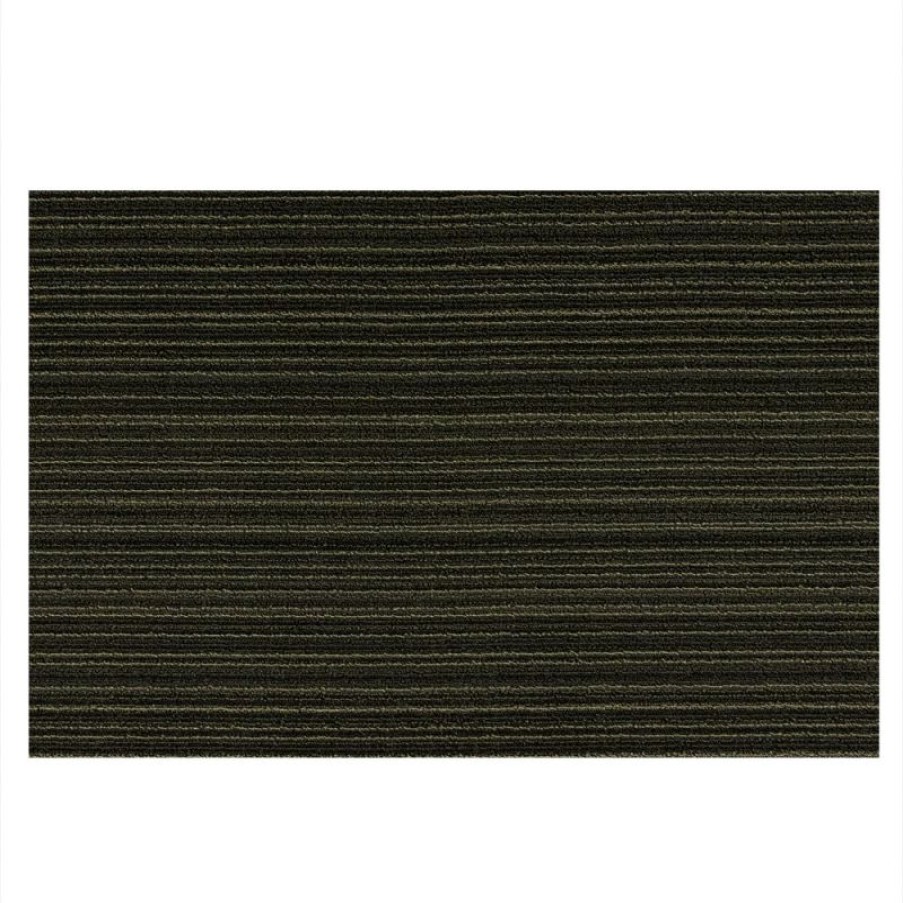 Furnishings * | Chilewich Skinny Stripe Indoor/Outdoor Doormat Steel Opening Sales