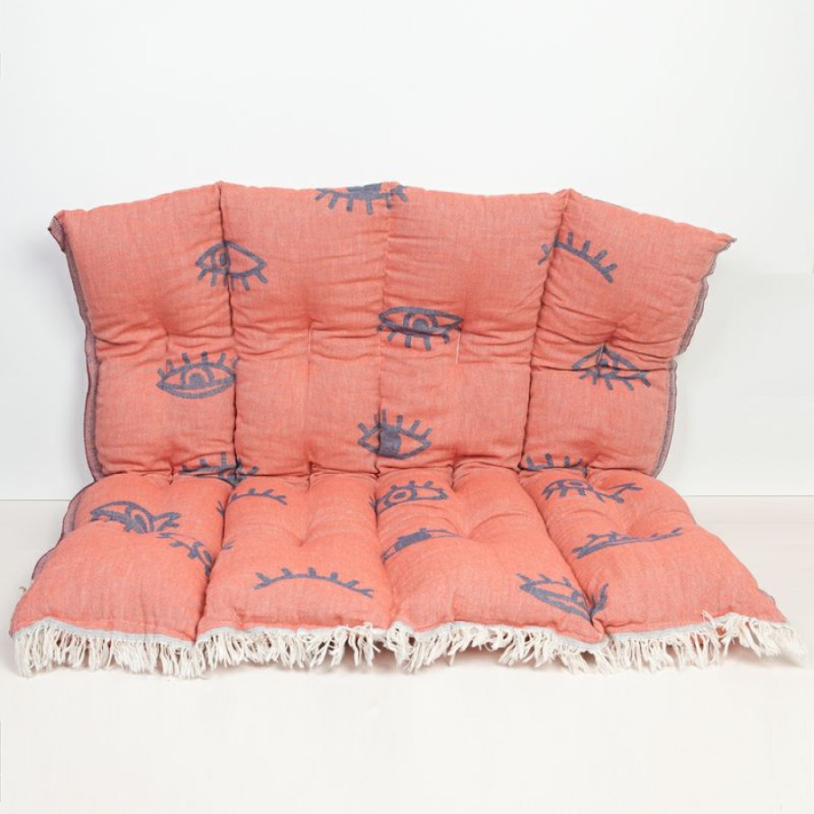 Furnishings * | Aelia Anna Pillow Mati Red 85X85Cm Affordable Price