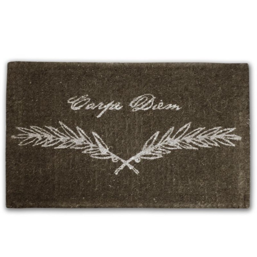 Furnishings * | Doormat Designs Carpe Diem Doormat Less Expensive