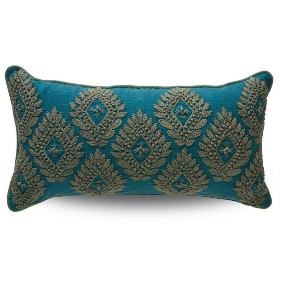 Furnishings * | Canvas & Sasson Majorelle Ridge Cushion 30X60Cm 2Pce Nice Style