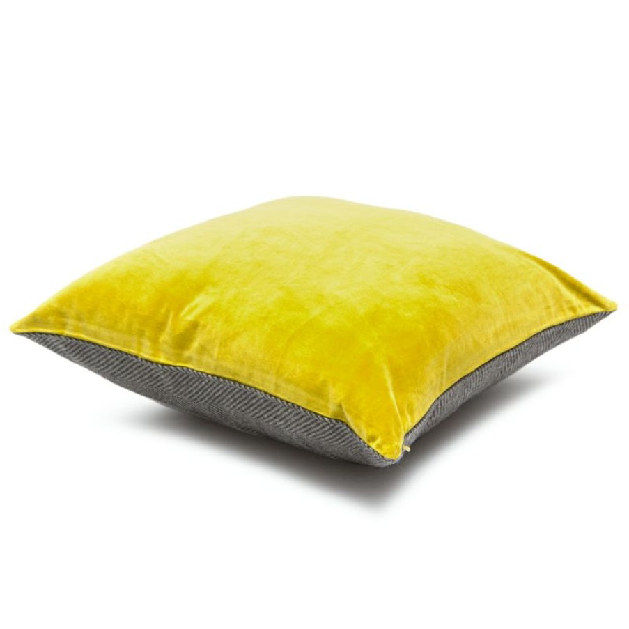 Furnishings * | Linen & Moore Rado Cushion Light Chartreuse New Collections