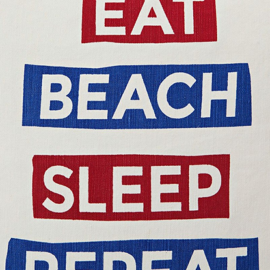 Furnishings * | Lexington Eat Beach Sleep Repeat Sham 50X50Cm Nice Style