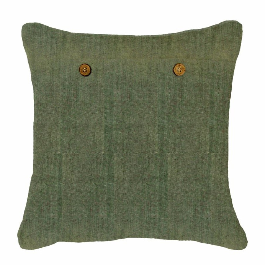 Furnishings * | Bandhini Dot Diamond Sage Cushion 50X50Cm Fascinating Model