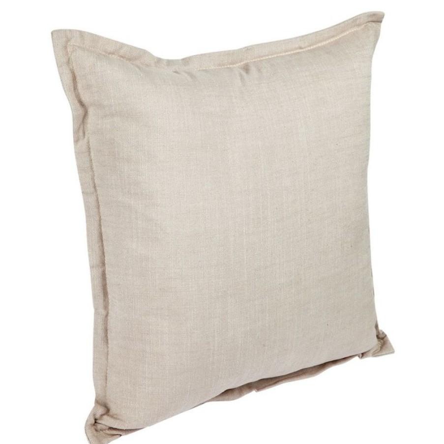 Furnishings * | Cafe Lighting Bardot Cushion Natural Linen Affordable Price