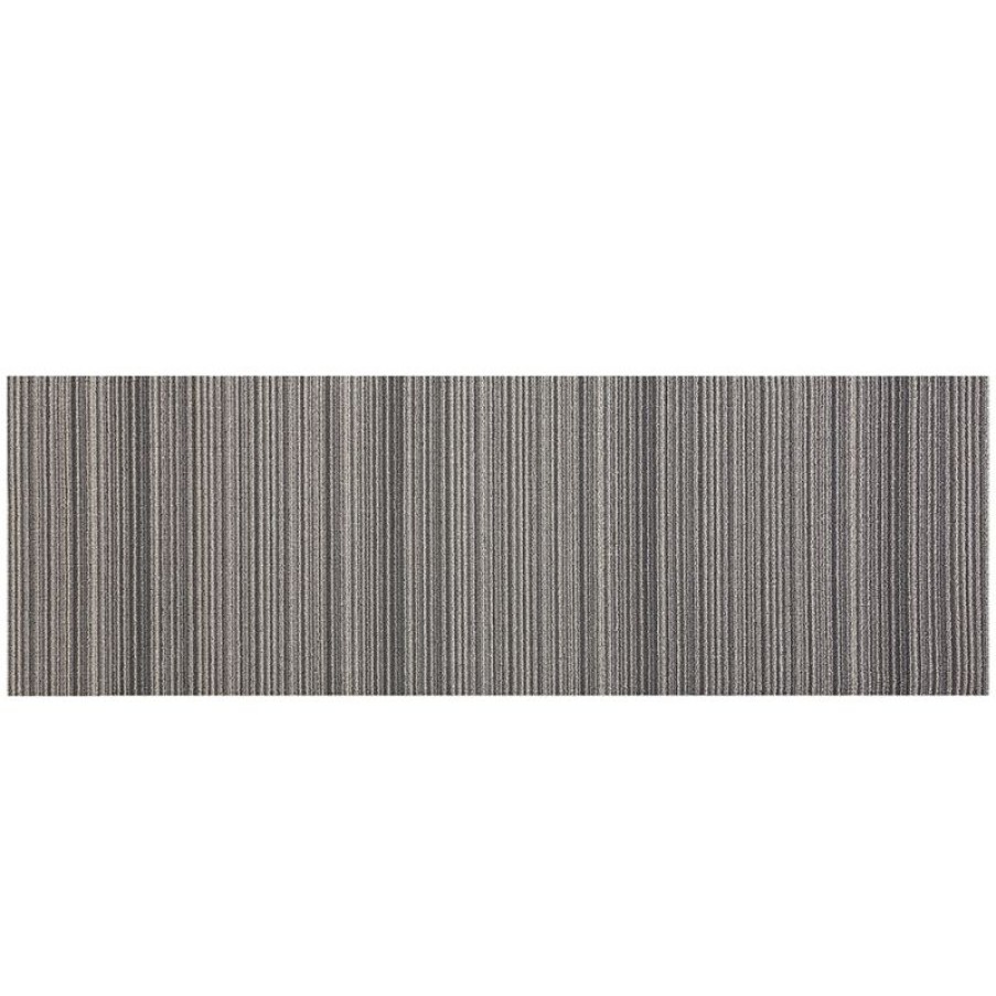 Furnishings * | Chilewich Skinny Stripe Runner Indoor/Outdoor Shadow Affordable Price