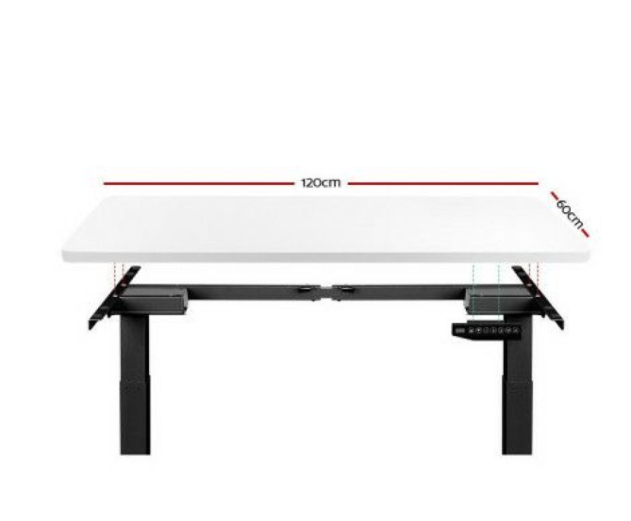 Furnishings * | Home Office Design Stand Riser Electric Table 120Cm Promotion