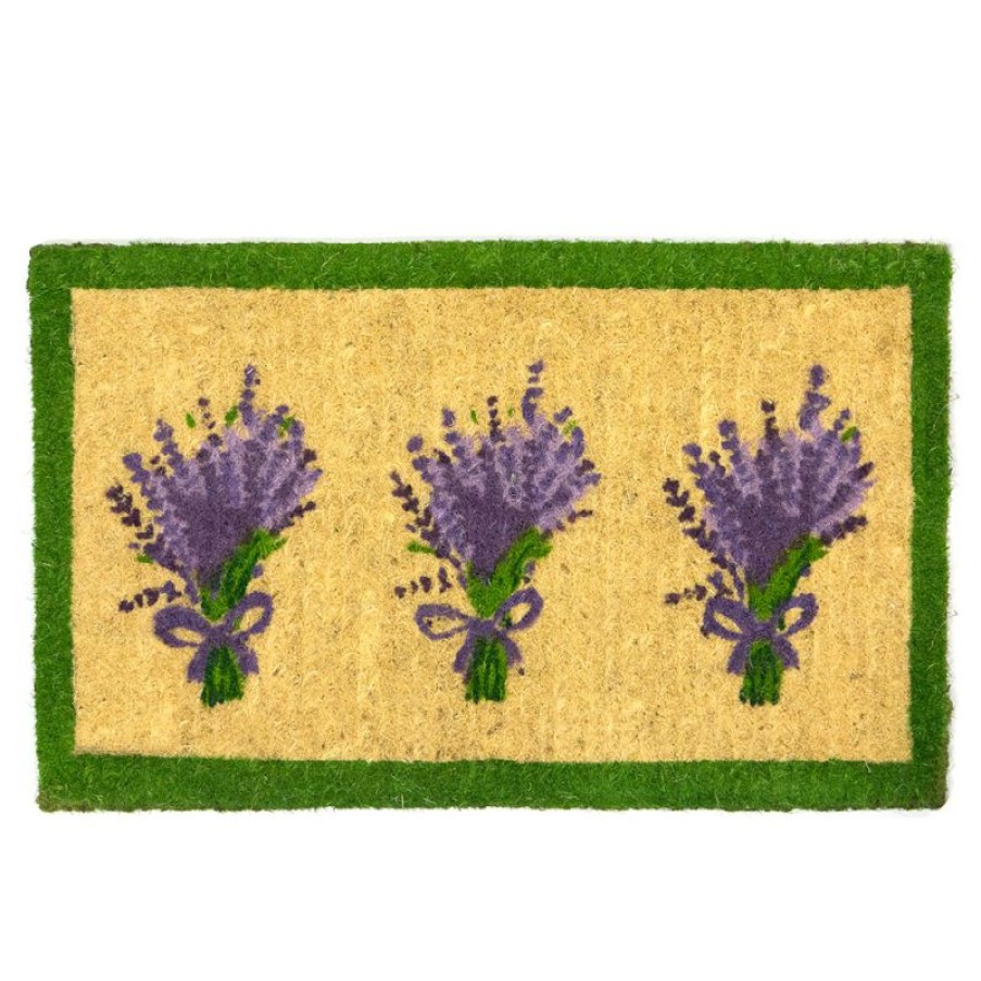 Furnishings * | Doormat Designs Lavender Doormat Top Selling