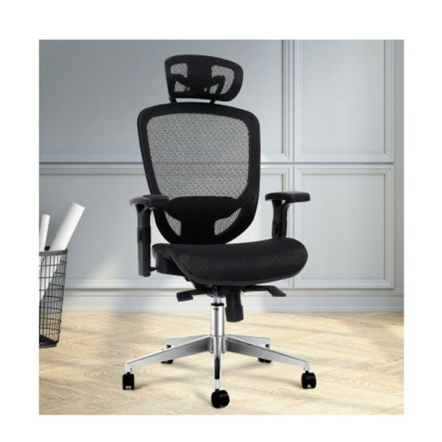 Furnishings * | Home Office Design Chair Mesh Net Black New Arrivals