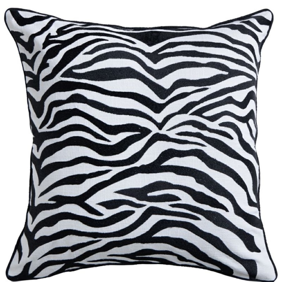 Furnishings * | Paloma Zebra Cushion 50X50Cm Opening Sales