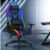 Furnishings * | Home Office Design Desk Chair Led Lights Blue Promotion