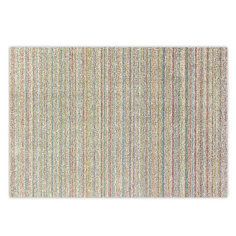 Furnishings * | Chilewich Skinny Stripe Indoor/Outdoor Doormat Soft Multi Excellent Quality