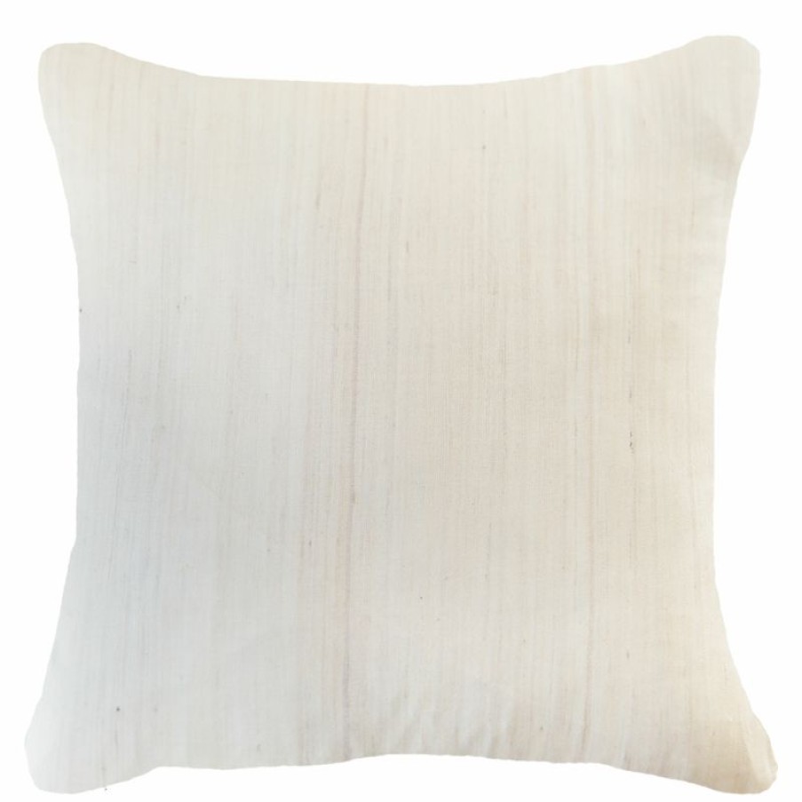 Furnishings * | Bandhini Weave Herring Bristol Cream Cushion 55X55Cm At Low Price