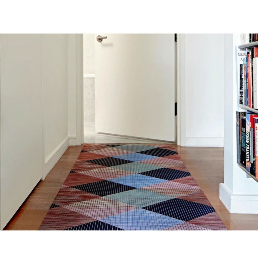 Furnishings * | Chilewich Signal Woven Floor Mat Twilight 76X269Cm Excellent Quality