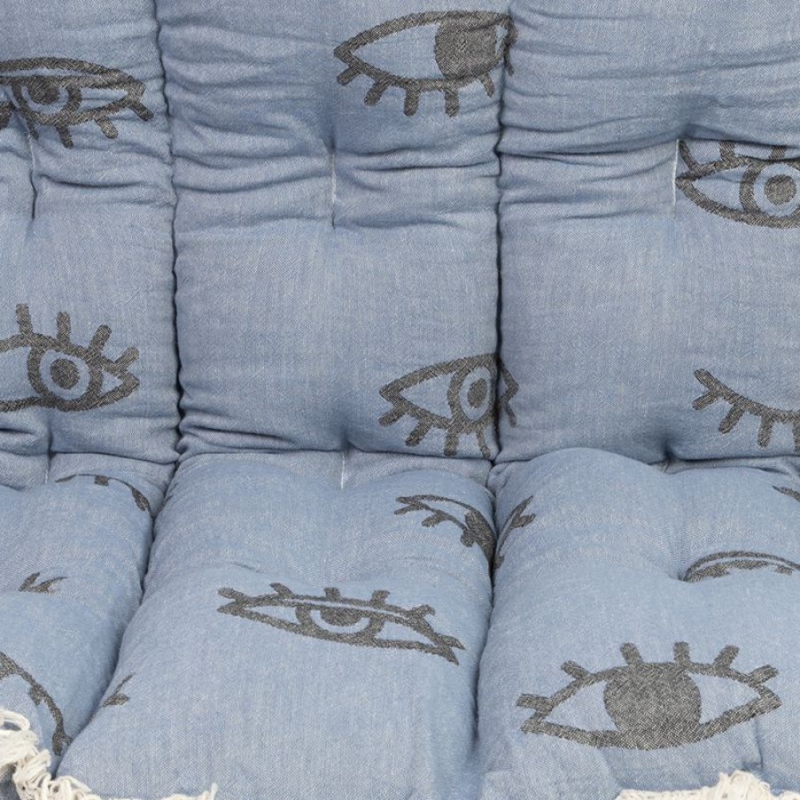 Furnishings * | Aelia Anna Pillow Mati Blue Jean 85X85Cm Cheaper