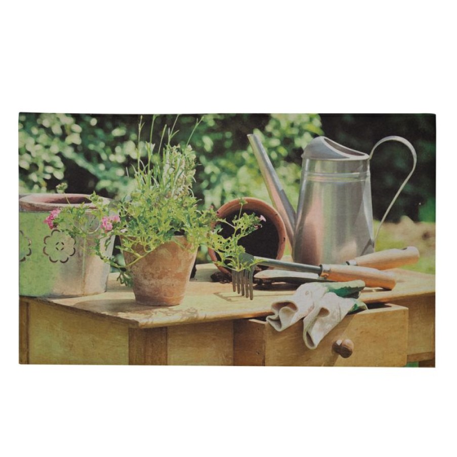 Furnishings * | Doormat Designs Potting Table Doormat 76X46Cm Less Expensive