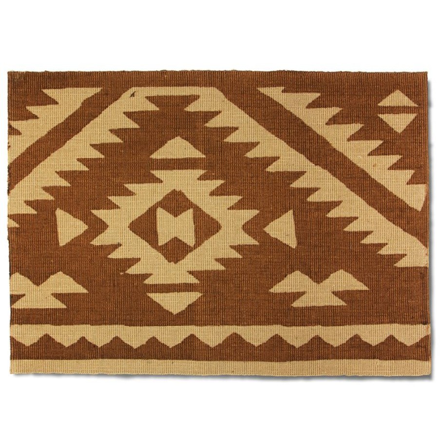 Furnishings * | Raine & Humble Aztec Jute Rug Copper Cheaper