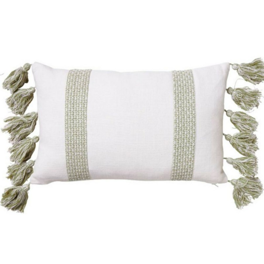 Furnishings * | Paloma Jacquard Sage 30X50Cm Nice Style