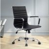 Furnishings * | Home Office Design Gaming Desk Chairblack Mid Back Clearance