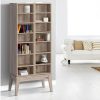 Furnishings * | Home Office Design Media Storage Display Shelf Oak Shop