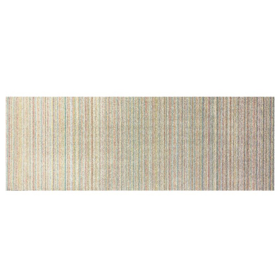 Furnishings * | Chilewich Skinny Stripe Runner Indoor/Outdoor Soft Multi Affordable Price