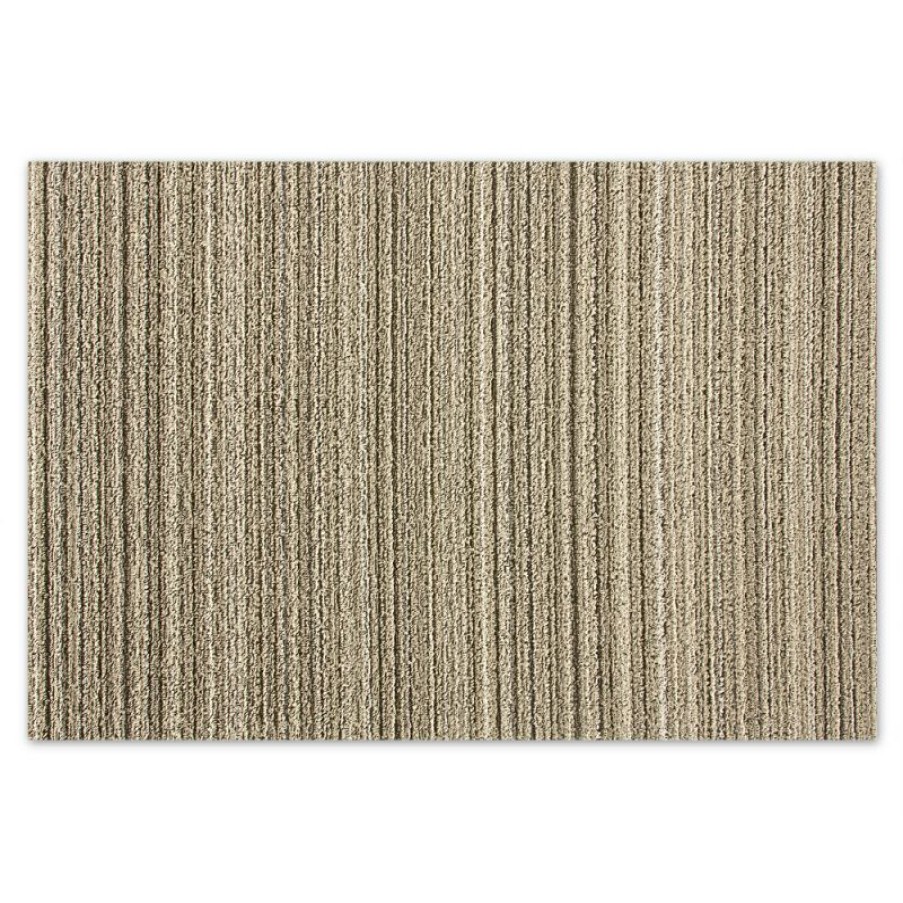 Furnishings * | Chilewich Skinny Stripe Indoor/Outdoor Doormat Birch Less Expensive